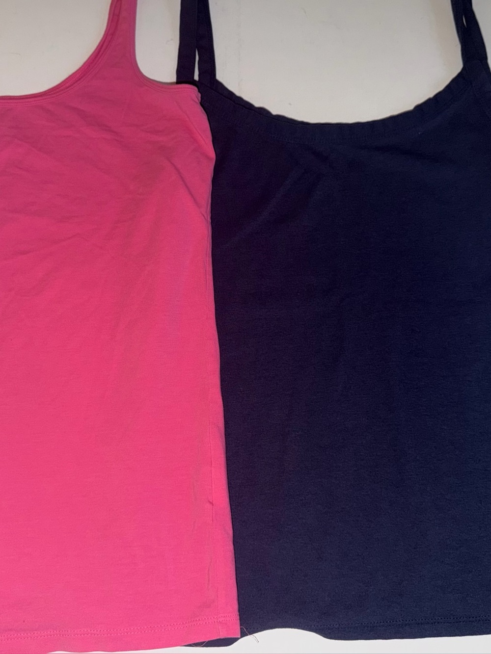 Lilly Pullitzer Bundle Lot of 2 Tank Tops Navy Large Pink Medium